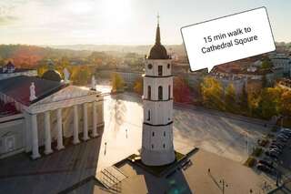 Апартаменты Slucko Central Studio Apartment near River Вильнюс Апартаменты с 1 спальней-16
